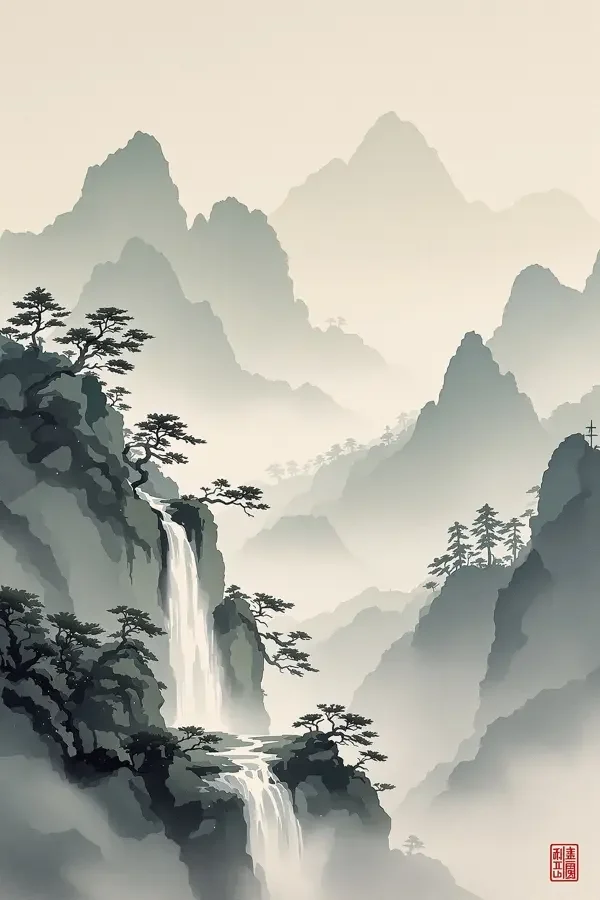 纸上河山